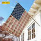 July 4th Soccer American Garden Flag House Flag, Independence Day Patriotic Soccer USA Yard Flag Gift For Soccer Lovers