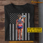 Personalized July 4th Volleyball Girl T-shirt Independence Day Gift For Volleyball Girl Lovers Volleyball Players