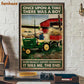 Farm Poster & Canvas, Once Upon A Time There Was A Boy Who Really Loved Farming, Farmer Canvas Wall Art, Poster Gift For Farm Lovers