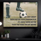 Motivational Soccer Boy Canvas Painting, Inspirational Quotes Wall Art Decor, Poster Gift For Soccer Lovers, Soccer Boy Players