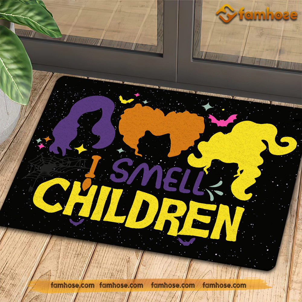 Halloween Doormat, I Smell Children, Housewarming Gift, Doormat Decor