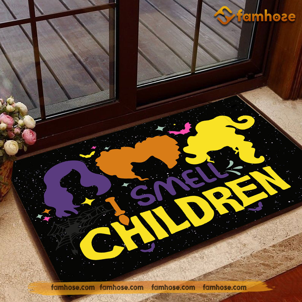 Halloween Doormat, I Smell Children, Housewarming Gift, Doormat Decor