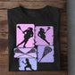 Vintage Lacrosse T-shirt, Girl Lacrosse Player, Gift For Lacrosse Lovers, Lacrosse Players