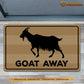 Goat Doormat, Goat Away Gift For Goat Lovers, New Home Gift, Housewarming Gift, Goat Decor