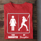 Funny Mother's Day Softball T-shirt, Your Daughter My Daughter, Gift For Softball Lovers, Softball Players