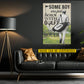 Personalized Golf Man Canvas Painting, Some Boy Are Just Born With Golf Sport Wall Art Decor, Poster Gift For Golf Lover
