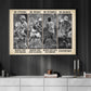 Be Strong Be Brave Be Humble Be Badass, Lacrosse Boy Canvas Painting, Inspirational Quotes Lacrosse Wall Art Decor, Poster Gift For Lacrosse Lovers