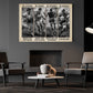 Be Strong Be Brave Be Humble Be Badass, Rugby Boy Canvas Painting, Inspirational Quotes Rugby Wall Art Decor, Poster Gift For Rugby Lovers