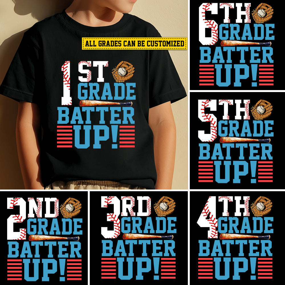 Cool Baseball Kids T-shirt, Game On Grade Can Be Changed, Back To School Gift For Baseball Lovers, Baseball Tees