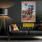 The Secret Of Life Just Enjoy The Ride, Personalized Motocross Boy Canvas Painting, Sports Quotes Wall Art Decor, Poster Gift For Motocross Lovers