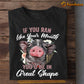 Pig T-shirt, If You Ran Like Your Mouth You'd Be In Great Shape Gift For Pig Lovers, Pig Farm, Pig Tees