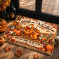 Funny Thanksgiving Turkey Doormat, Gobble Me, Swallow Me Housewarming Thankful Doormat Decor Fall Season Gift For Turkey Lover