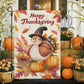 Cute Thanksgiving Garden Flag & House Flag, Happy Thanksgiving Outdoor Decor, Yard Decor Gift