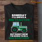 Funny Tractor Kids T-shirt, Someday I'll Drive A Big Tractor, Back To School Gift For Tractor Kids Boys And Girls