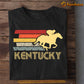 Vintage Kentucky Derby Horse T-shirt, Kentucky Horse Racing, Gift For Horse Racing Lovers, Horse Racing Tees