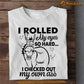 Funny Donkey T-shirt, I Rolled My Eyes So Hard I Checked Out My Own Ass, Gift For Donkey Lovers, Donkey Farm, Donkey Tees