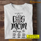 Personalized Dog T-shirt, Dogshoes This Dog Mom Belongs To, Mother's Day Gift For Dog Lovers, Dog Tees, Dog Owners
