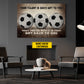 Personalized Soccer Canvas Painting, Your Talent Is God's Gift To You, Sports Quotes Wall Art Decor, Poster Gift For Soccer Lovers, Soccer Players