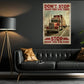 Don't Stop When You Are Tired, Motivational Trucker Canvas Painting, 18 Wheeler Quotes Wall Art Decor, Poster Gift For Truck Drivers