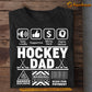 Funny Hockey T-shirt, Hockey Dad Scan For Payment, Father's Day Gift For Hockey Lovers, Hockey Players