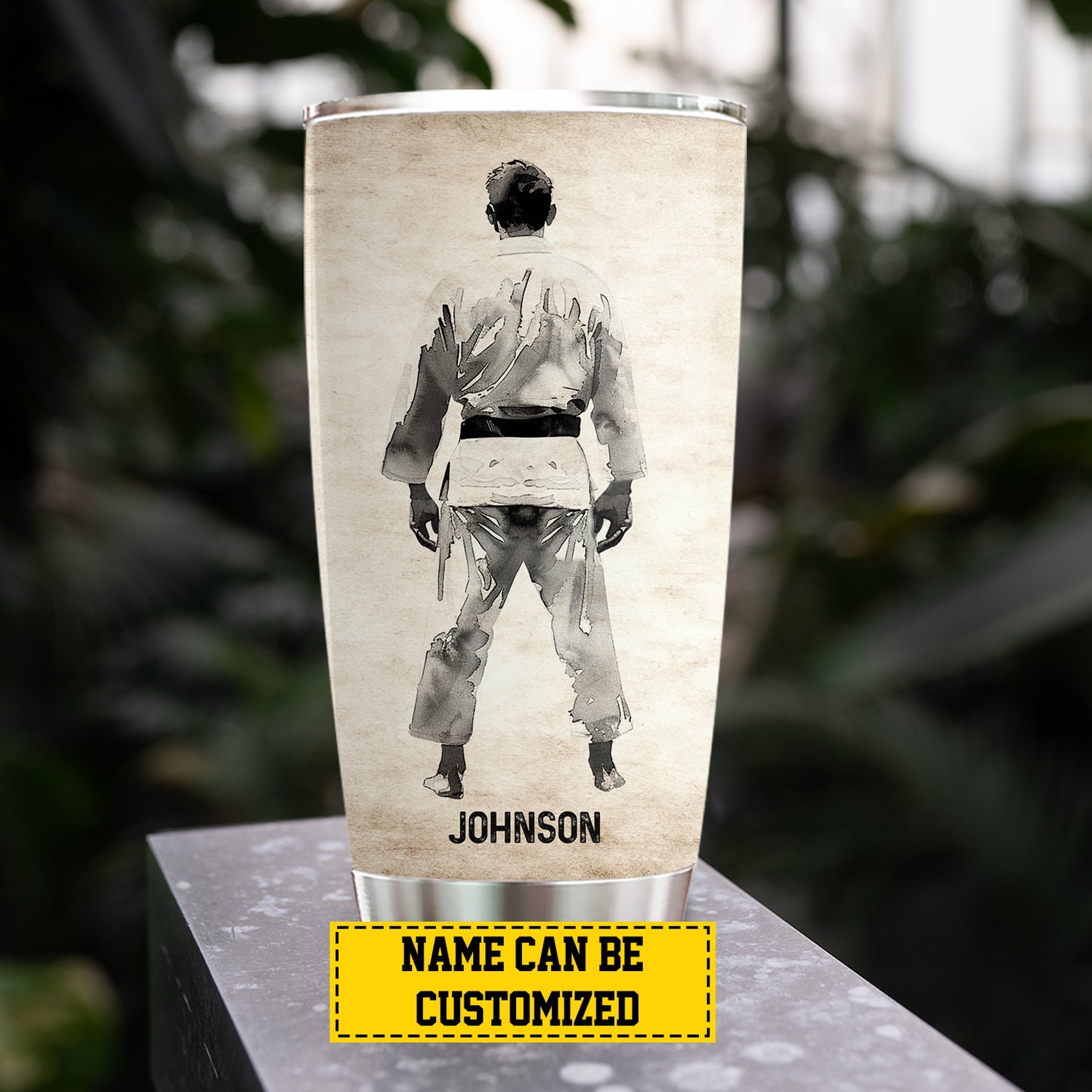 Personalized Jiu Jitsu Boy Tumbler, Jiu Jitsu Life Lessons, Sports Stainless Steel Tumbler, Travel Mug Tumblers Gift For Jiu Jitsu Lovers