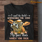 Funny Cow T-shirt, I Can't Be Held Responsible For What My Face Does When You Talk, Gift For Cow Lovers, Cow Farm, Cow Tees