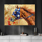 Secretariat Canvas Painting, Horse Race Wall Art Decor, Poster Gift For Horse Racing Lovers