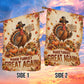Funny Thanksgiving Turkey Garden & House Flag, Make Turkey Great Again Outdoor Decor, Fall Season Yard Decor Gift For Turkey Lover
