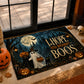 Halloween Boo Doormat, Hope You Brought Boos Welcome Doormat For Home Decor Housewarming Spooky Season Gift For Ghost & Cat Lover
