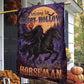 Halloween Sleepy Hollow Garden & House Flag, Welcome To Sleepy Hollow Yard Flag Spooky Season Vintage Gift For Horseman Lover