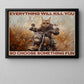 Funny Cat Canvas Painting, Everything Will Kill You Bikers Wall Art Decor, Poster Gift For Kitty Lovers