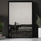 Wild West Moon Cowgirl Canvas Painting, Western Horse Wall Art Decor, Poster Gift For Cowgirls