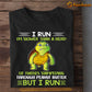 Funny Turtle T-shirt, I Run Slower Than A Herd But I Run, Gift For Turtle Lovers, Sea Turtle Lovers, Turtle Tees