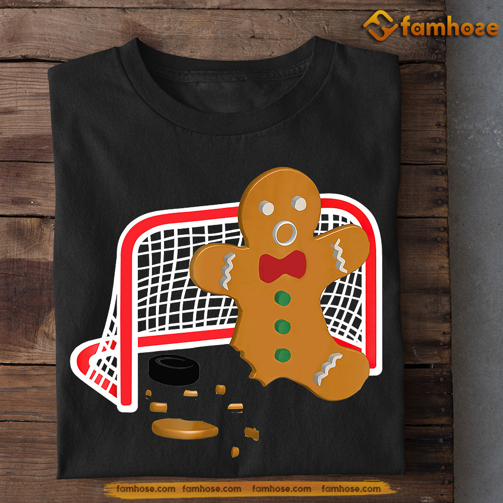 Christmas Hockey T-shirt, Xmas Gift For Hockey Lovers, Hockey Players