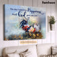 Chicken Poster/Canvas, The Day I Asked For Happiness God Gave Me You, Chicken Canvas Wall Art, Poster Gift For Chicken Lovers