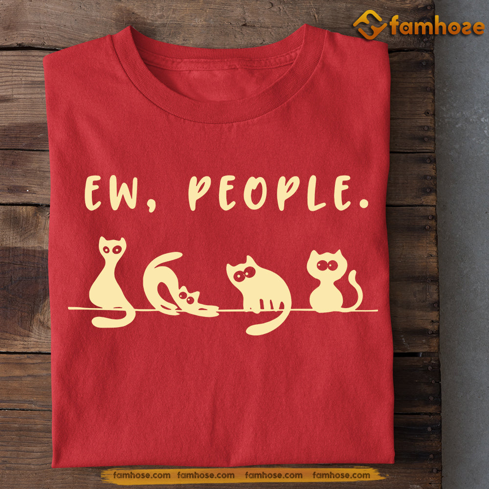 Funny Cat T-shirt, Ex People, Gift For Cat Lovers, Cat Tees, Cat Owners