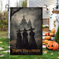 Three Witches, Halloween Garden Flag & House Flag, Witch Outdoor Decor, Spooky Yard Decor Gift For Witch Lovers