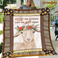 Goat Blanket, Live Like Someone Left The Gate Open Goat Fleece Blanket - Sherpa Blanket Gift For Goat Lover