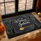 Halloween Witch Doormat, Not All Witches Live In Salem, Doormat For Home Decor Housewarming Gift, Welcome Mat Gift For Witches Lovers