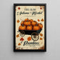 The Olde Autumn Market, Thanksgiving Canvas Painting, Blessings Wall Art Decor, Thankful Poster Gift