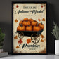 The Olde Autumn Market, Thanksgiving Canvas Painting, Blessings Wall Art Decor, Thankful Poster Gift