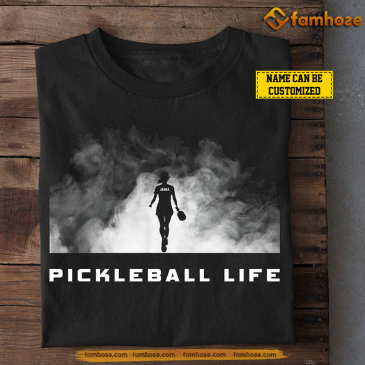 Personalized Pickleball Girl T-shirt, Pickle Life, Gift For Pickleball Lovers