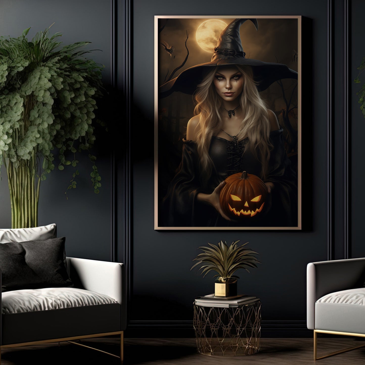  Fchen art Ghost on Couch Wall Art Halloween Decor Gothic Art  Dark Academia Haunting Ghost Vintage Picture Gothic Wall Art Vintage Witch  Occult Print Poster Witchy Decor Academia Witchy Wall Decor