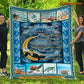 Turtle Blanket, To My Granddaughter Hold Your Head Up High Never Stop Turtle Fleece Blanket - Sherpa Blanket Gift For Turtle Lover, Turtle Owners