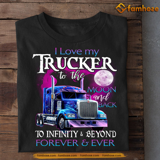 Valentine's Day Trucker T-shirt, Missing My Trucker Is My Hobby Making –  Famhose