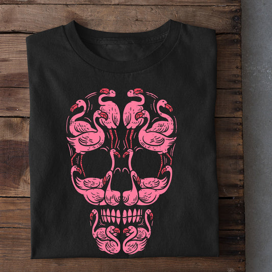 Halloween Flamingo T-shirt, Don't Look At Me, Gift For Flamingo Lovers, Flamingo Tees