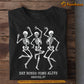 Funny Halloween Ballet Tee, Dry Bones Come Alive Spooky Season Tee, Halloween Gift For Ballet Lovers