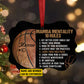 Personalized Motivational Basketball Christmas Ornament, Mamba Mentality 10 Rules, Xmas Aluminum Ornament Gift For Basketball Lovers