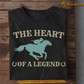 The Heart Of A Legend Secretariat T-shirt For Horse Racing Lovers, Horse Riders, Equestrians