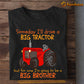 Funny Tractor Kids T-shirt, Someday I'll Drive A Big Red Tractor, Back To School Gift For Tractor Kids Boys And Girls